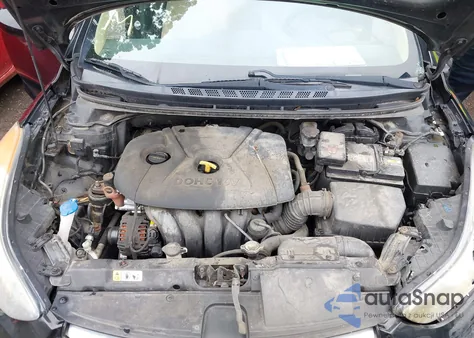 2013 Hyundai Elantra Gls z USA, uszkodzony, nr VIN 5NPDH4AE4DH248630